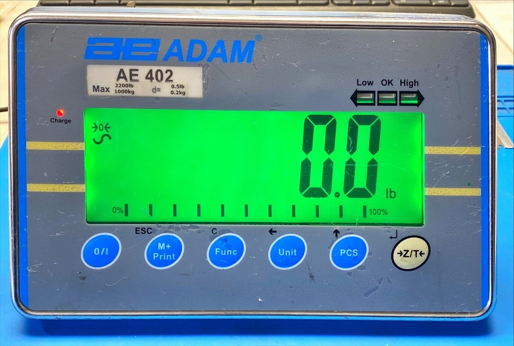 ADAM EQUIPMENT AE 402 - MULTI FUNCTION WASHDOWN INDICATOR ONLY FREE SHIPP{ING