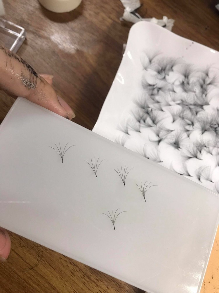 Handmade Eyelash Extensions 5-7D D Curl