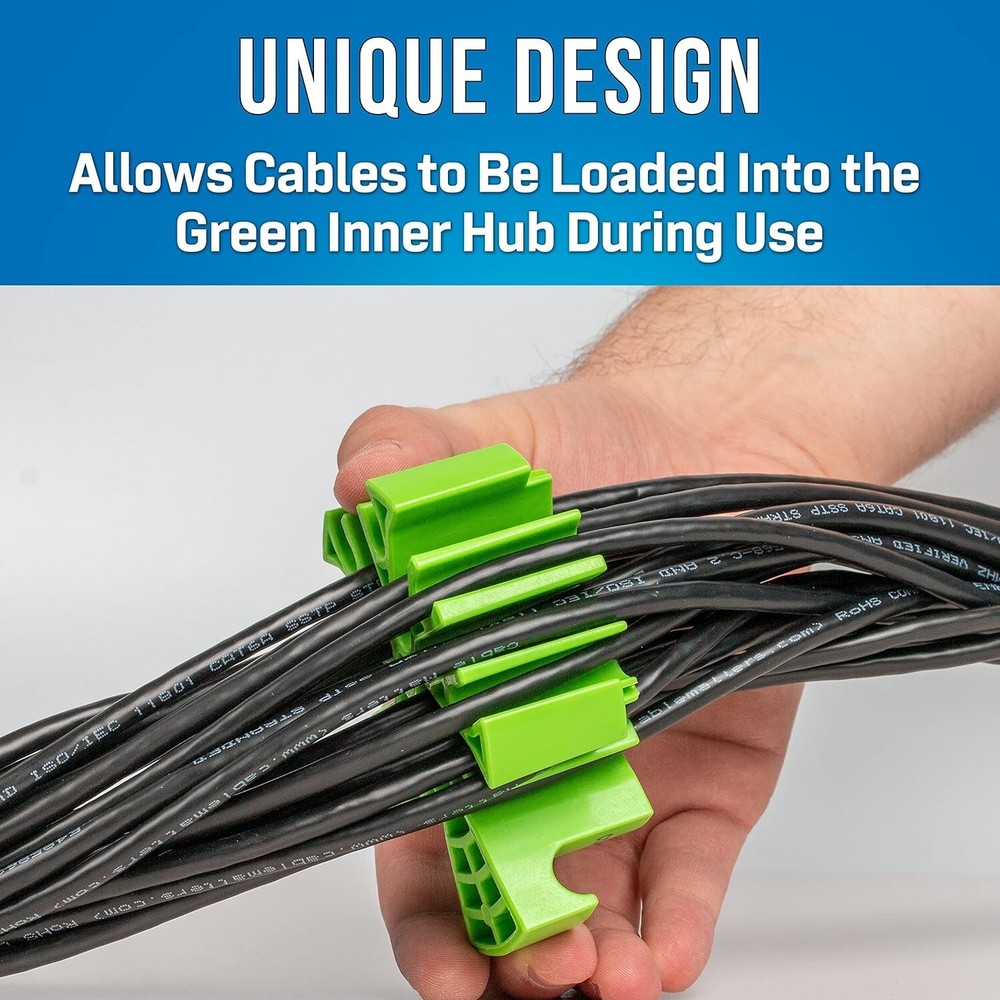 Wire/ Cable Comb Organizing Tool Network Data/ Cat6A/ Cat7 Cable Dresser Bundler