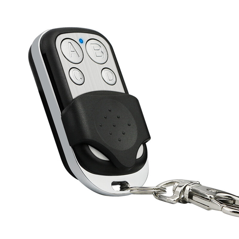 Wireless remote Metal four-button garage door universal remote control key