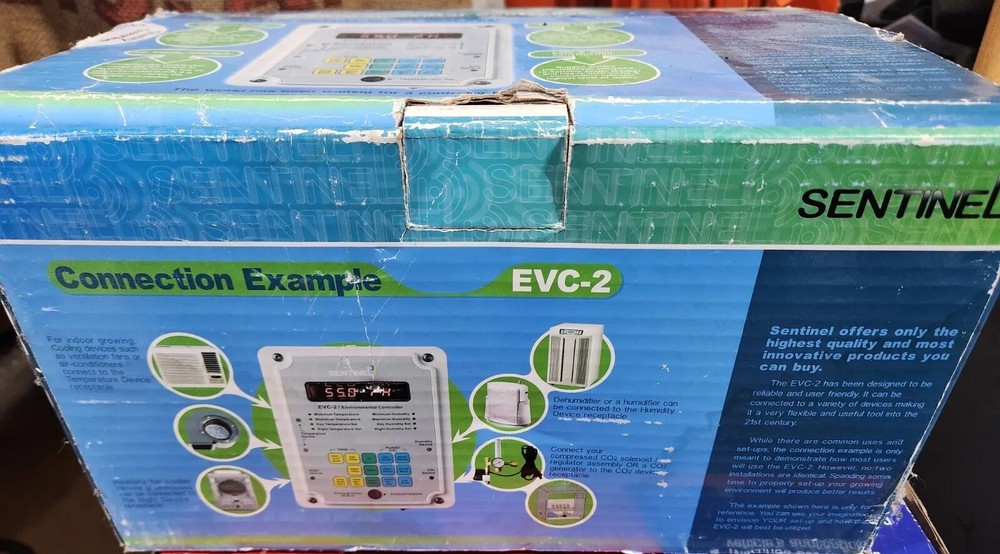 SENTINEL EVC-2 ENVIRONMENTAL CO2 CONTROLLER