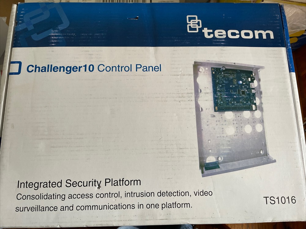 Interlogix TS1016 CHALLENGER 10 CONTROL PANEL HOSED & ACCESSORIES TECOM TS1016