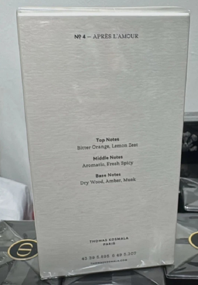 Thomas Kosmala No.4 Apres L'Amour Unisex EDP 3.4 oz Perfume