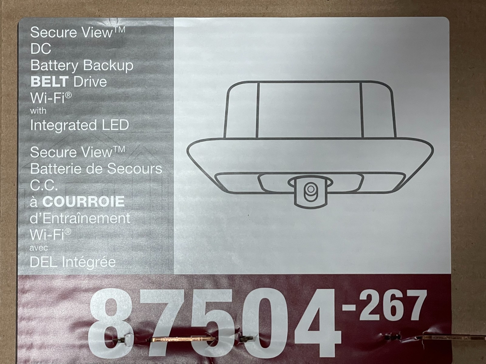 LiftMaster Garage Door Opener, Rails Not Included, Opener Only 87504R-267