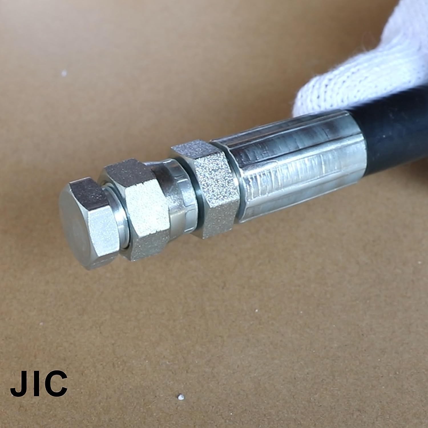 144Pcs 37° JIC & ORFS Hydraulic Cap and Plug Kit Hose Tube and Pipe Fitting Set