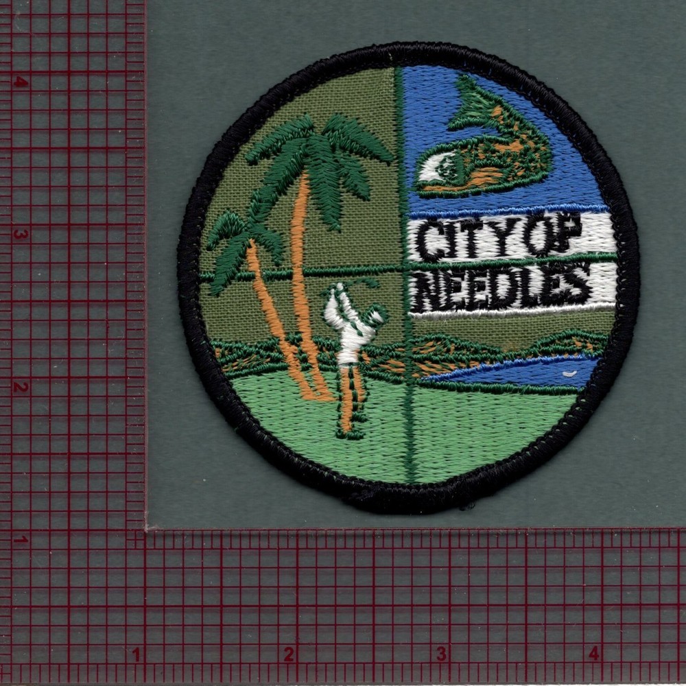 Needles California Police Patch