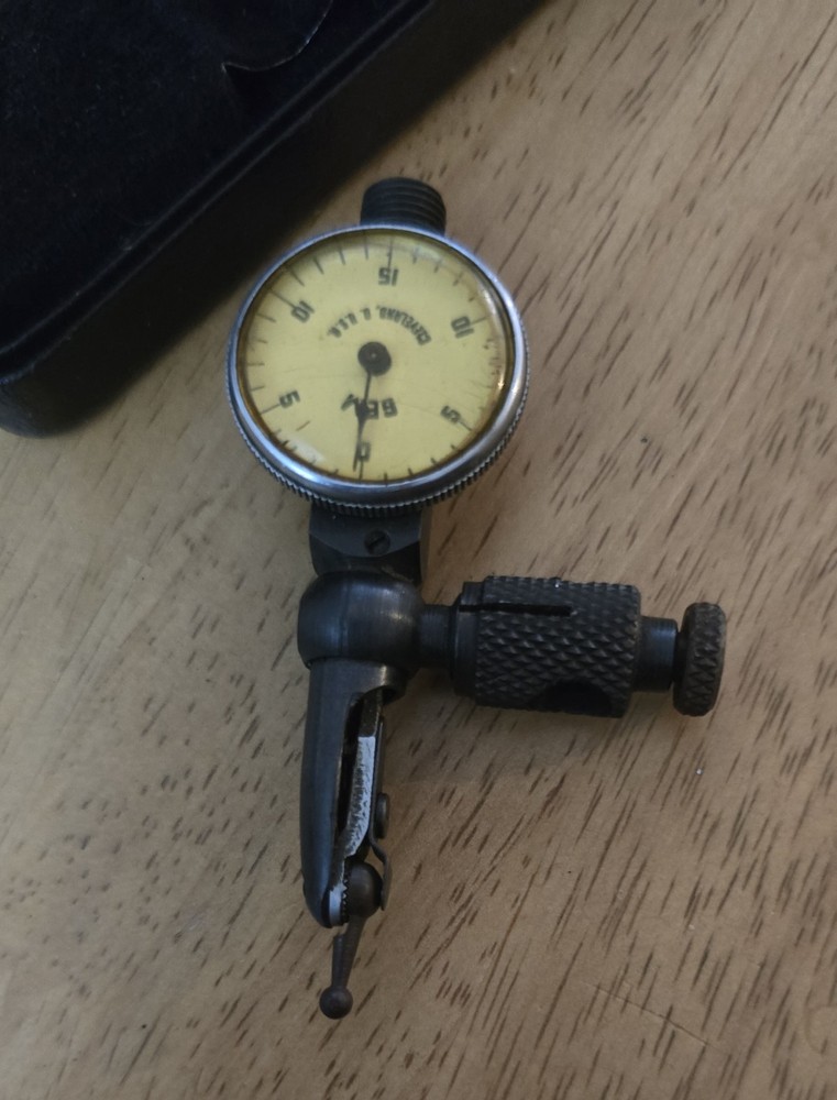 GEM Last Word Dial Test Indicator .001" w/Attachments & Case 260044