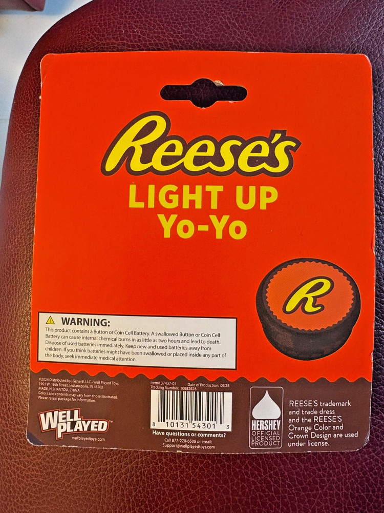 REESE’S YO-YO. New - Unbranded