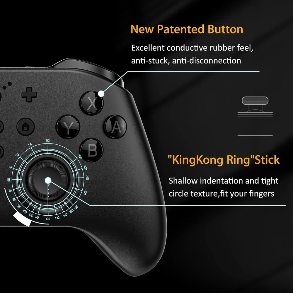 Gulikit KK3 Max Controller Pad Kingkong 3 For Nintendo Switch/OLED (No Drift)