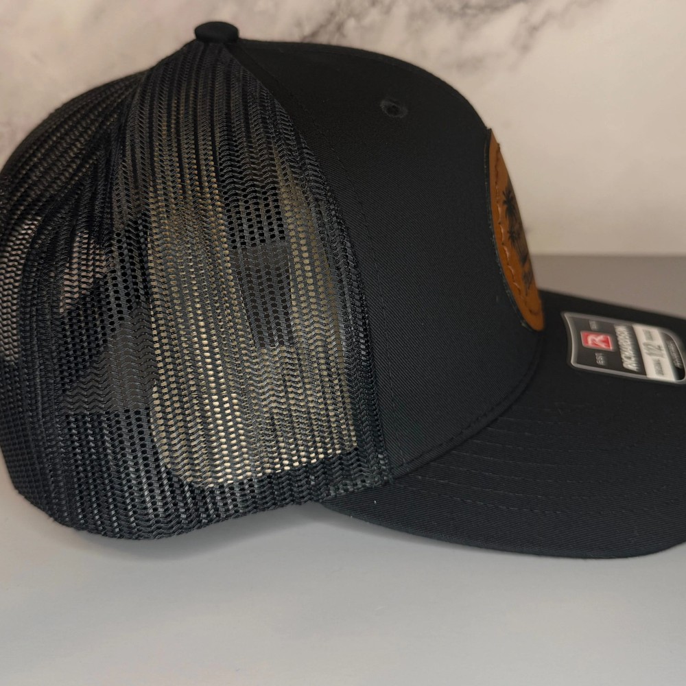 Feelin’ Salty Snapback Hat - Beach Theme Hand Sewn Leatherette Patch Cap