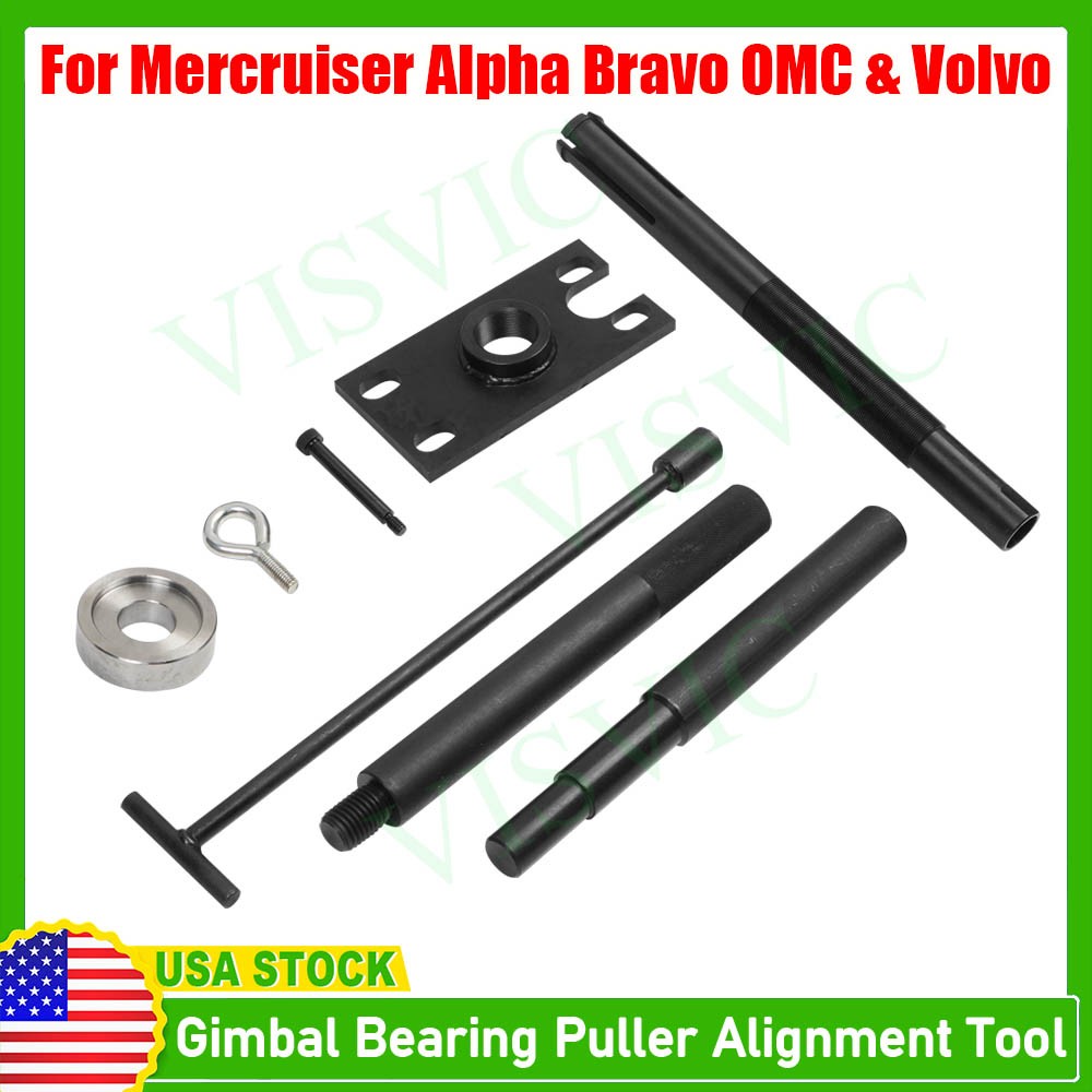 Gimbal Bearing Puller + Alignment Tool for Mercruiser Alpha Bravo OMC & Volvo