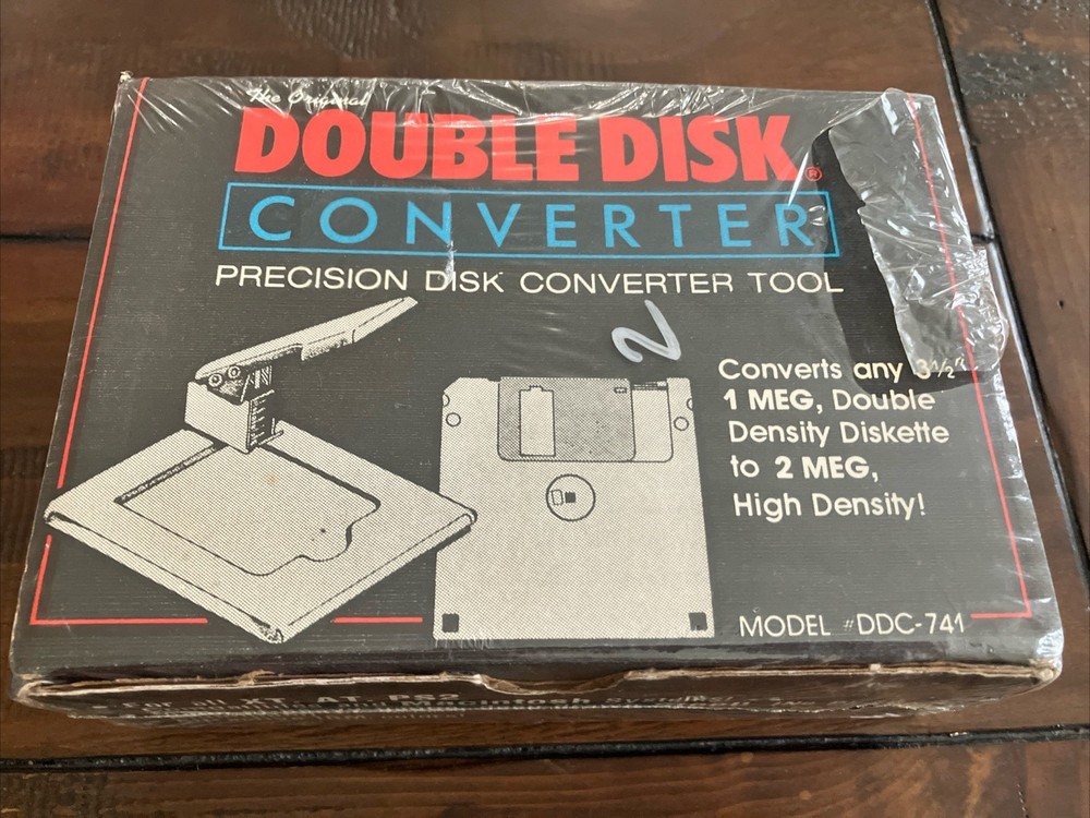 Double Disk Precision Converter Tool Model #DDC-741 New OS 3 1/2 For PC & MAC
