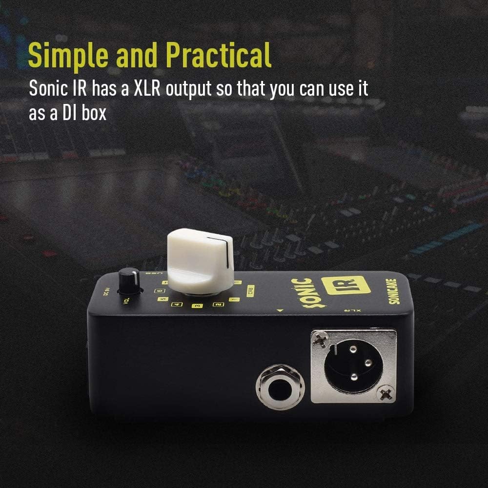 Guitar Speaker Cabinet Simulator IR Pedal