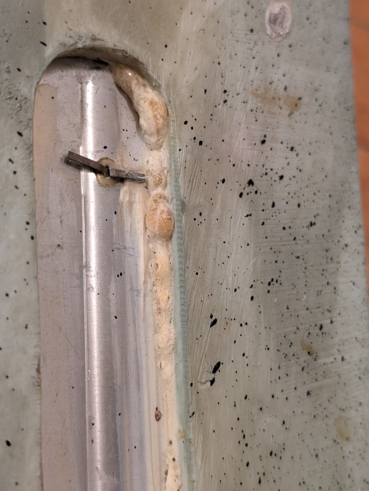 Taylor 14.5" Resin Blue Bird & Birdhouse Floral Garden Wall Hanging Thermometer