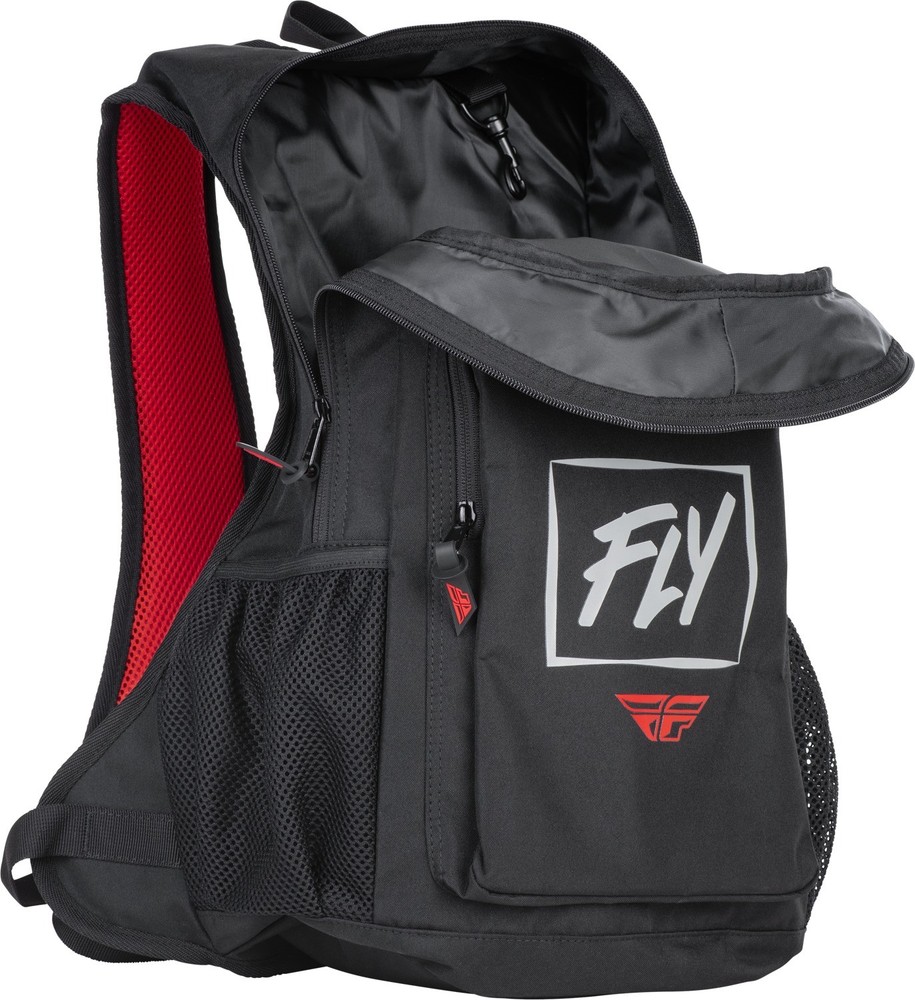 Fly Racing Jump Pack Backpack Black/Grey/Red 28-5071