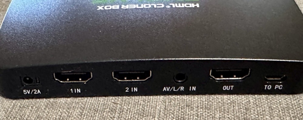 ClonerAlliance Evolve HDMI Cloner Streaming 1080p, USB Storage, Remote, Cables