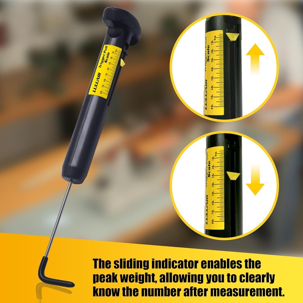 Manual Trigger Pull Scales, Mechanical Trigger Pull Gauge with Values ranging fr