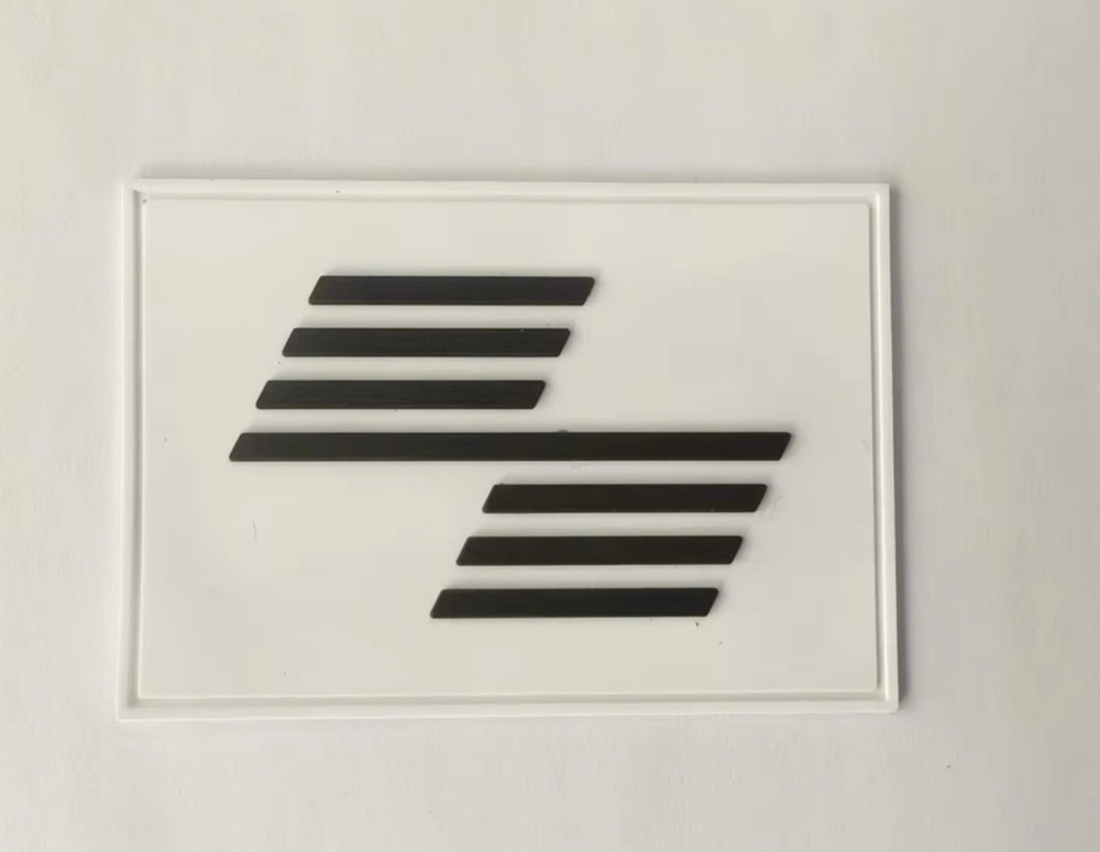 HYROX Patch Hook (White W/ Black Stripes