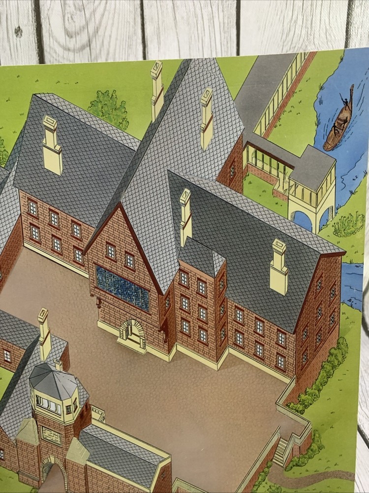 D&D Renier Estate Map/Guide 1990 TSR Campaign Setting Accessory ￼