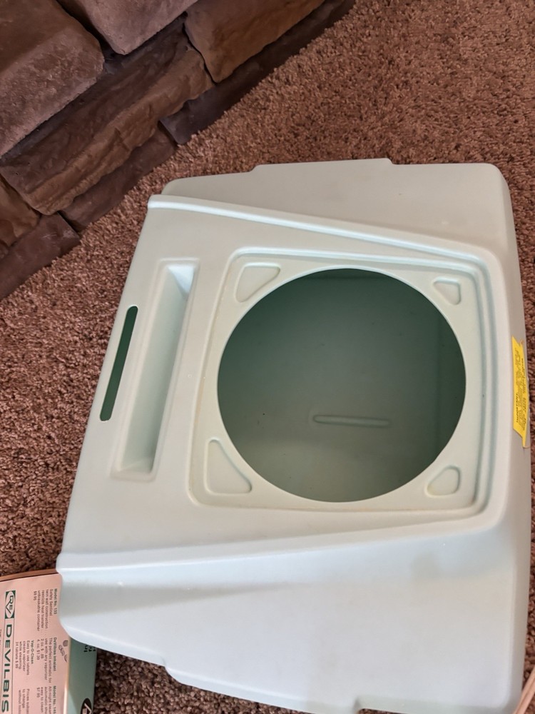 Devilbiss Humidifier Vintage Manuals Model 250 Light Blue Excellent Shape