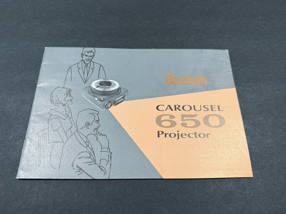 Kodak Carousel 650 Projector Instructions