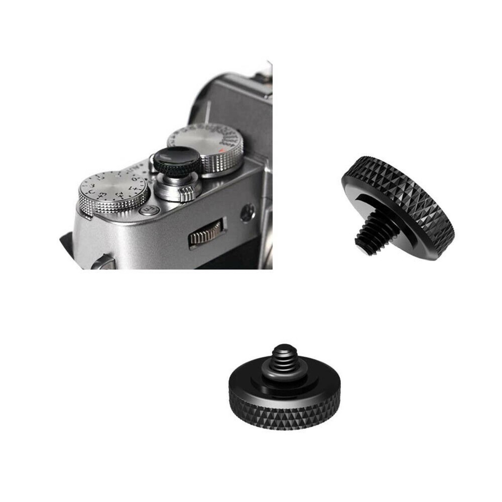 Black Shutter Release Button For Olympus For Nikon For Hasselblad For Fujifilm