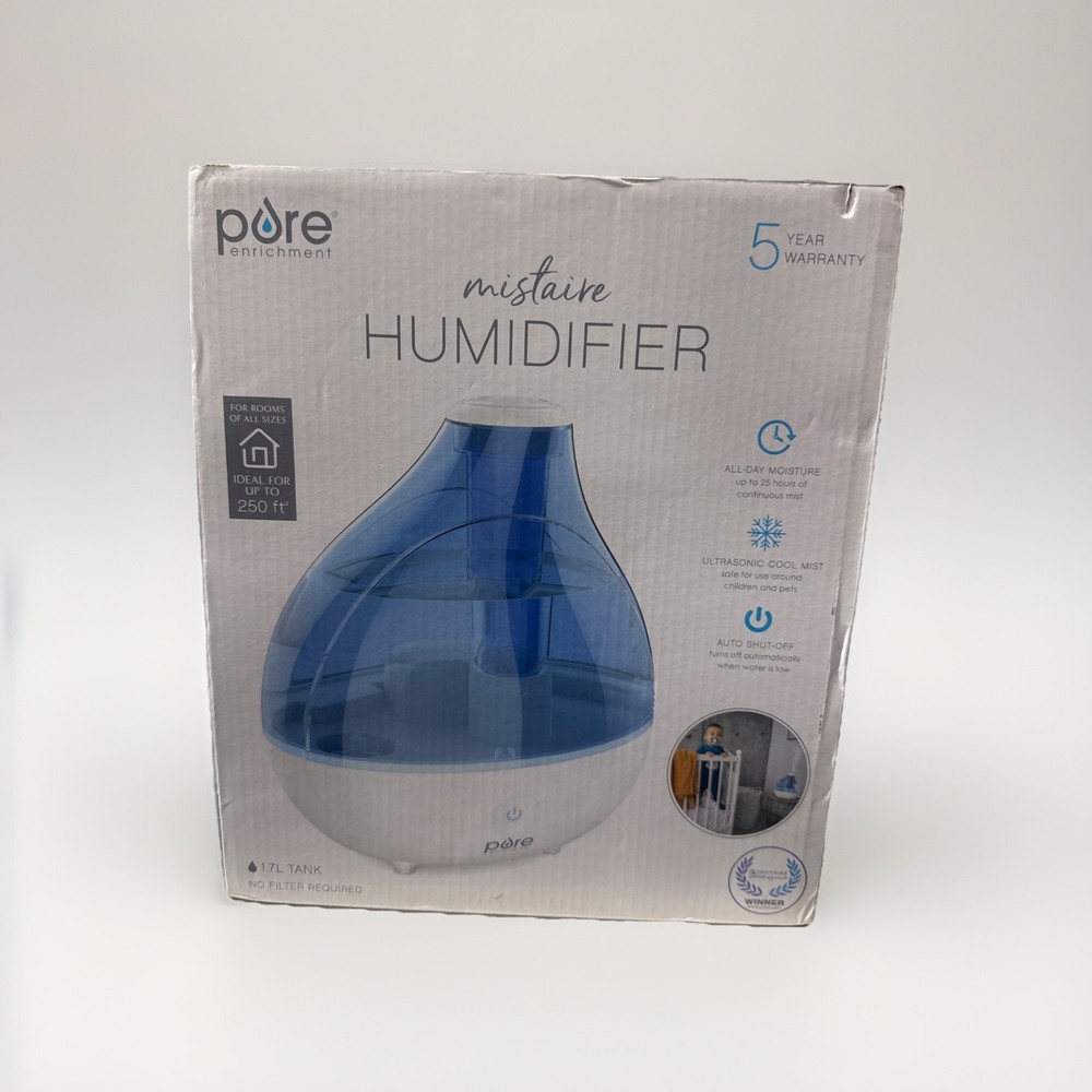 MistAire Ultrasonic Cool Mist Humidifier