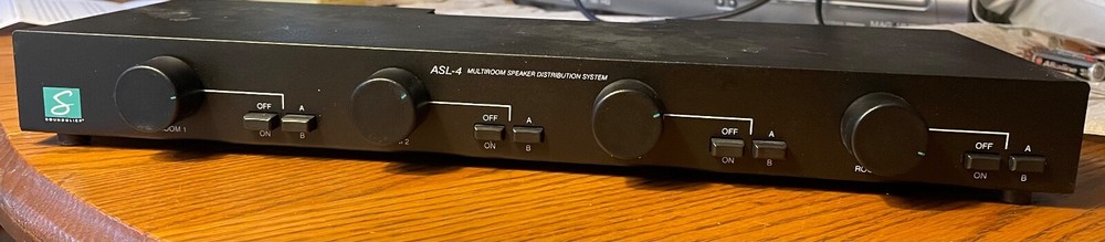 Atlas Soundolier ASL-4 Multiroom Speaker Switching Distribution System Made USA