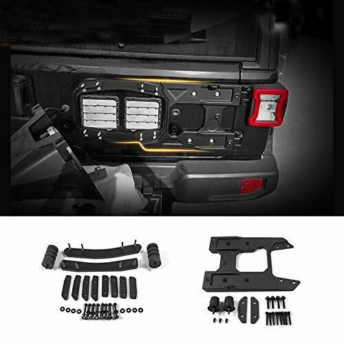 Car Oversized Spare Tire Carrier Mounting Bracket Kit for 18-23 Jeep JL Wrangler