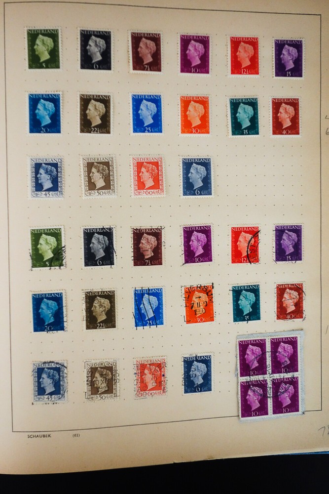 Netherlands Solid Early Stamp Collection