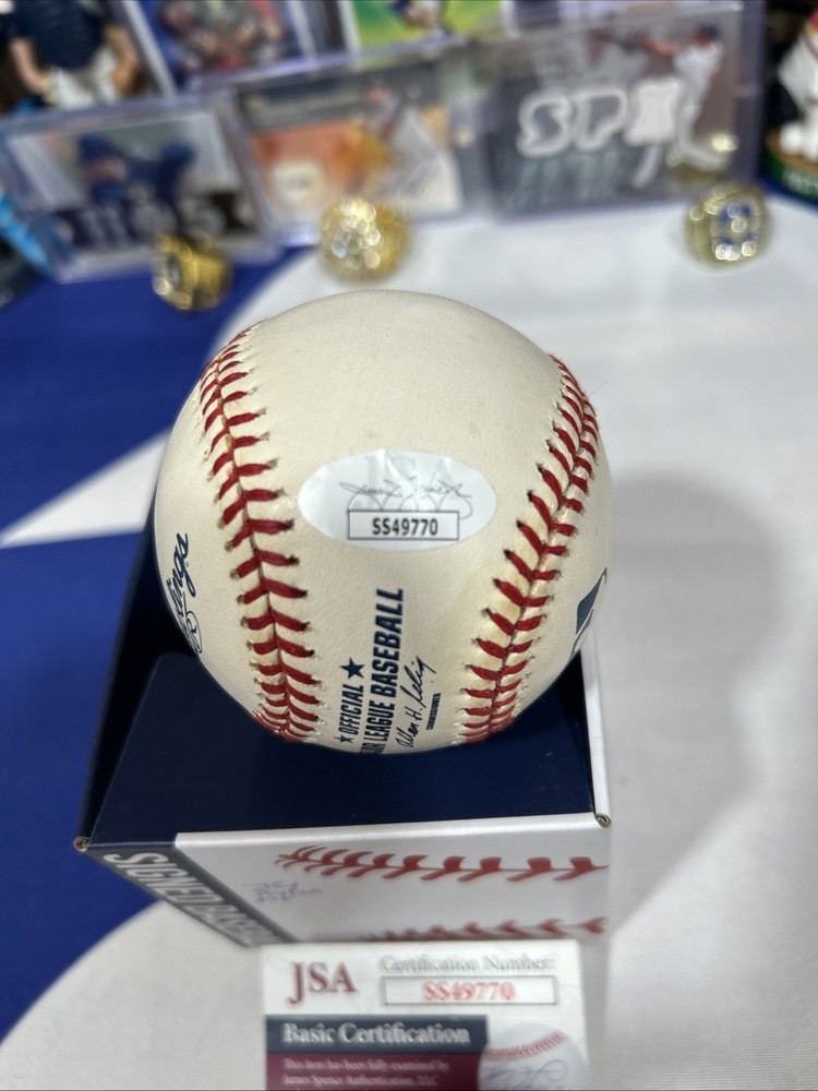 Jay Payton Autographed Baseball With JSA Certification