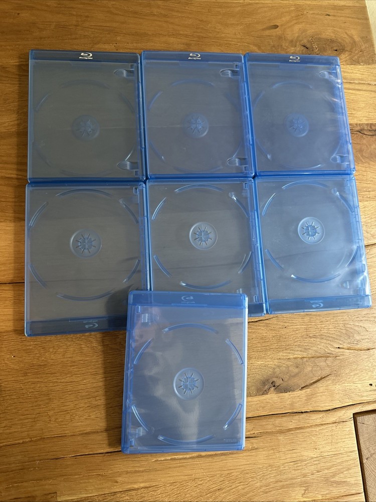 24 Premium Blu Ray Single Cases, 12mm
