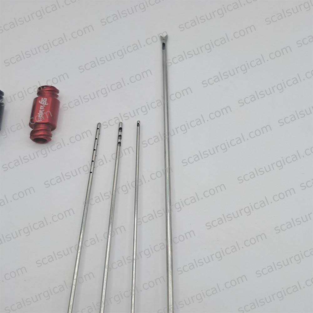 Micro Liposuction Facial Cannulas Set Plastic Surgery Instruments