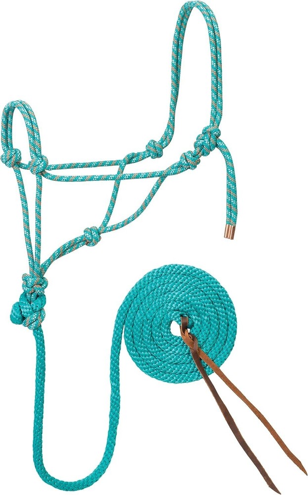 Diamond Braid Rope Halter and Lead