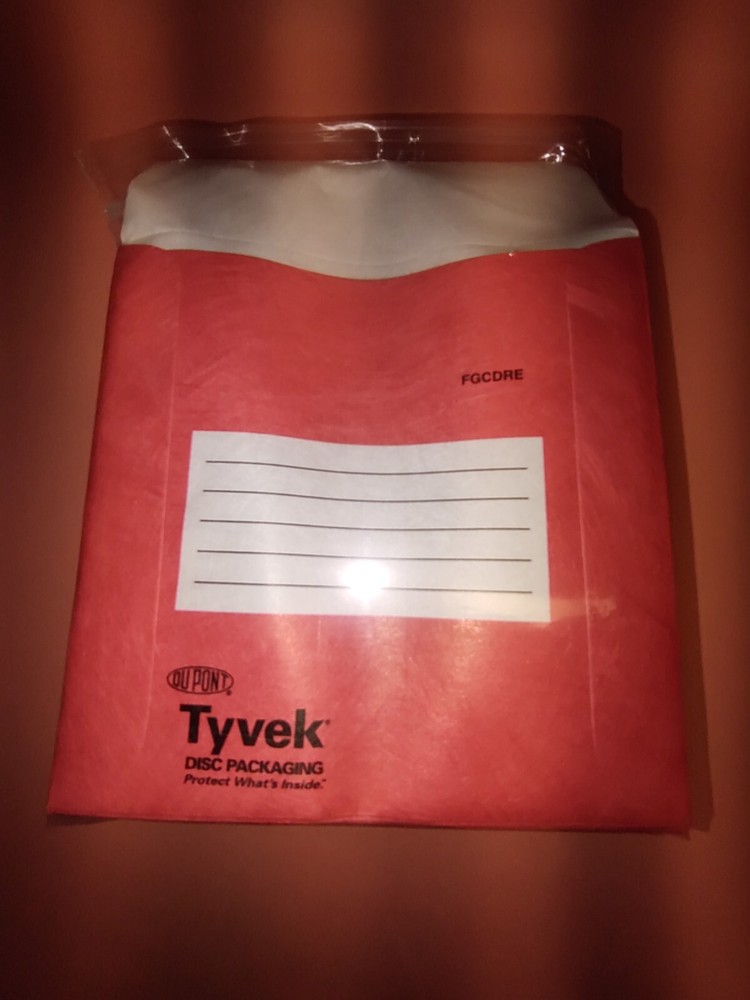 DVD CD Sleeve Envelope Paper W/Window IBM TANDY CLONE computer Software Game 100