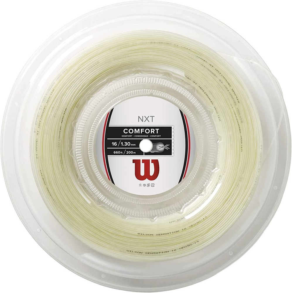 NXT Tennis String - Premium Set & 200M Reel for Ultimate Performance
