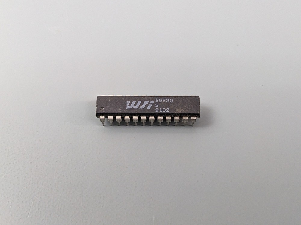 (2) WSI WS59520S Quad Multi-Level Pipeline Register ICs