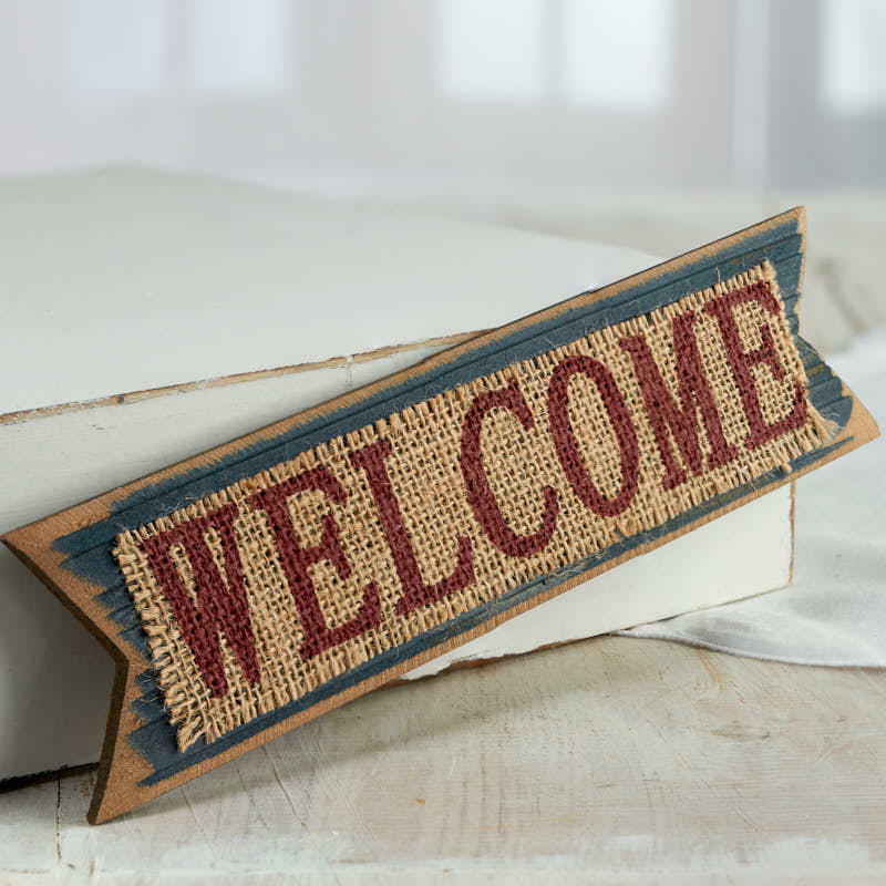 Rustic Wood Welcome Sign | 3 Pieces