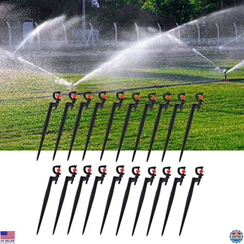 Hztyyier 20-Pack Adjustable 360° G-Type Watering Sprayers - Durable Nozzles