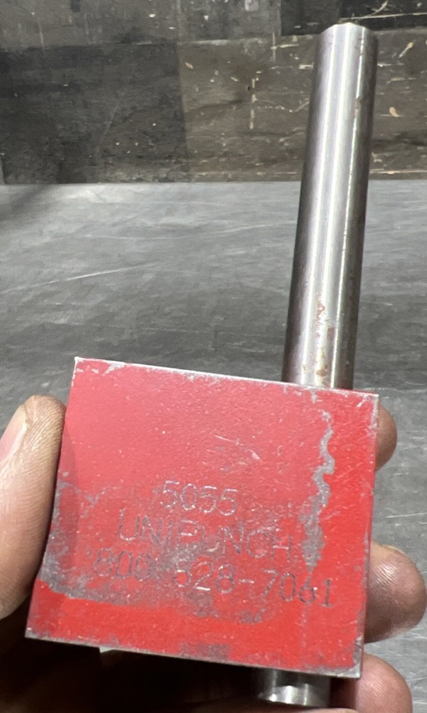 Unipunch 5055 Dowel Pin Stop Used Surplus