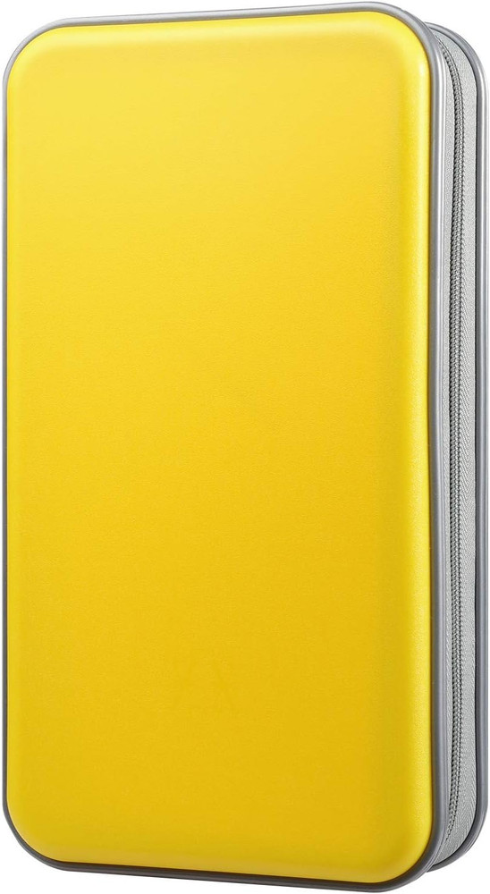 CD Case, 96 Capacity Hard Plastic CD Holder Protective DVD Disc Storage Case Hol