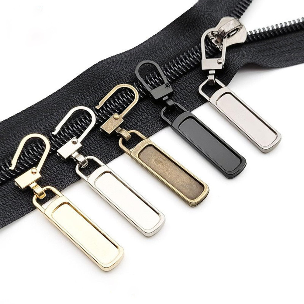 6 Pack Zipper Pull Replacement Detachable Zipper Pull Tabs for Jackets Luggage