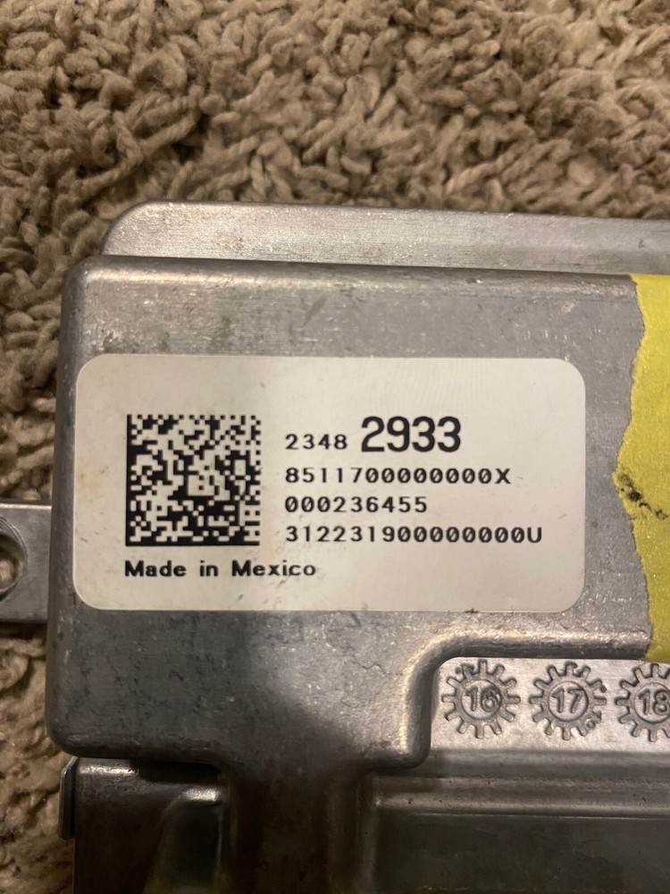 2015-2018 GM Fuel Pump Control Module OEM 23482933 Computer Unit