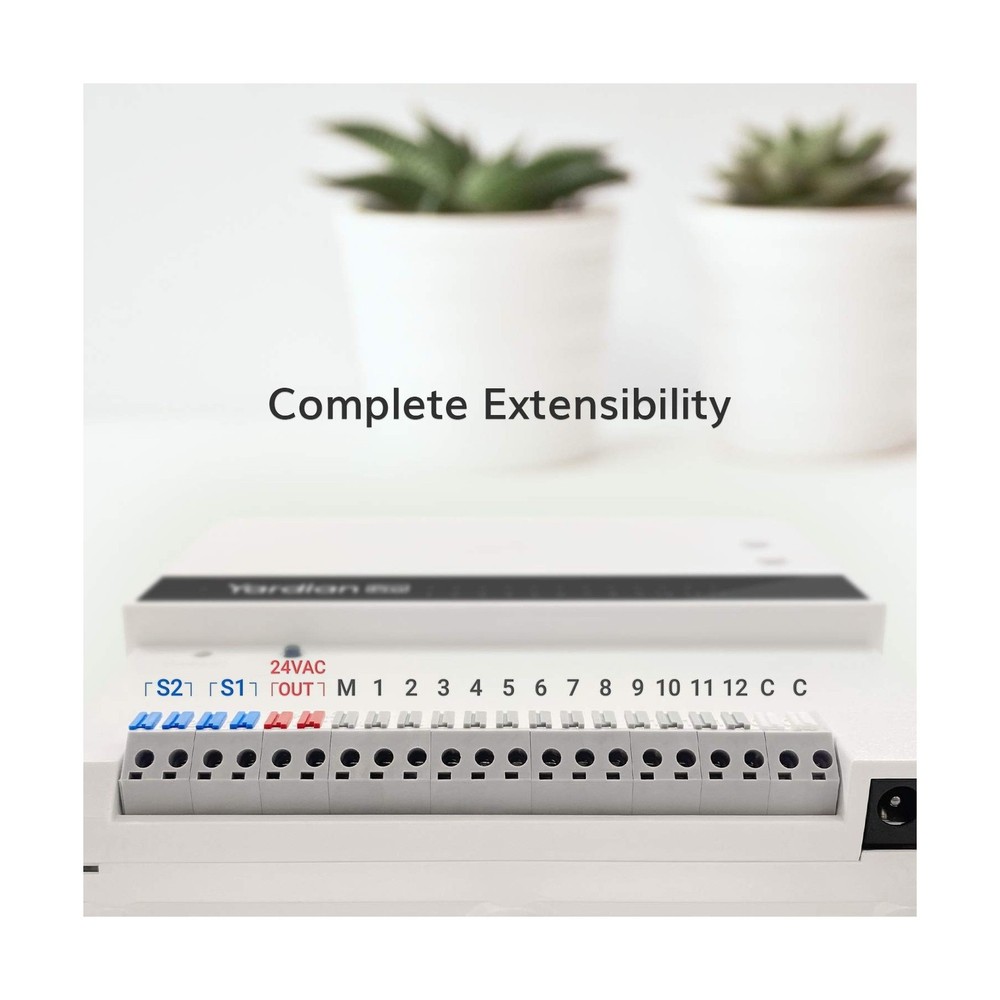 Yardian Pro Smart Sprinkler Controller (6-Zone) – Easy DIY Install, Apple