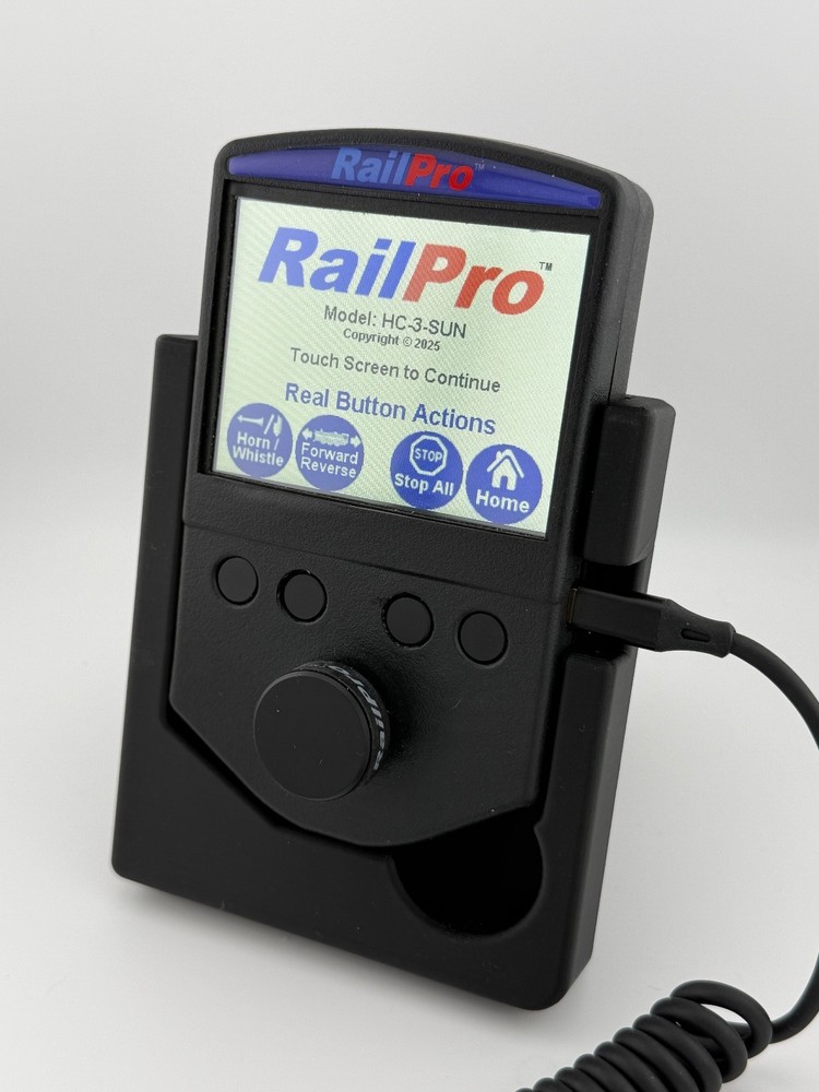 Desktop Base  for the HC-3 Railpro Ring Engineering Controller By HOBOWILLYS