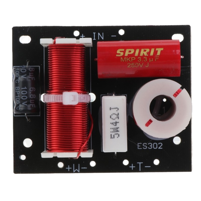 2-Way Speaker Divider, 400W Long Durability Crossover Filter, Frequency Divider