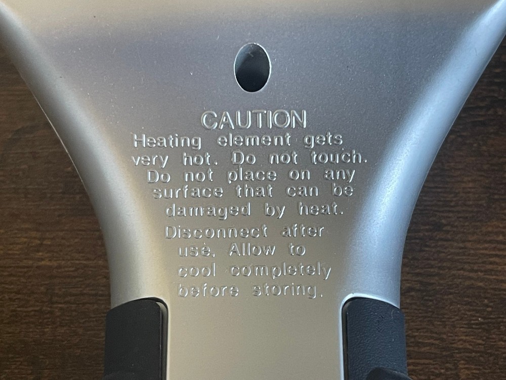 Electric Heated Windshield Ice Scraper 12V with Corded Plug
