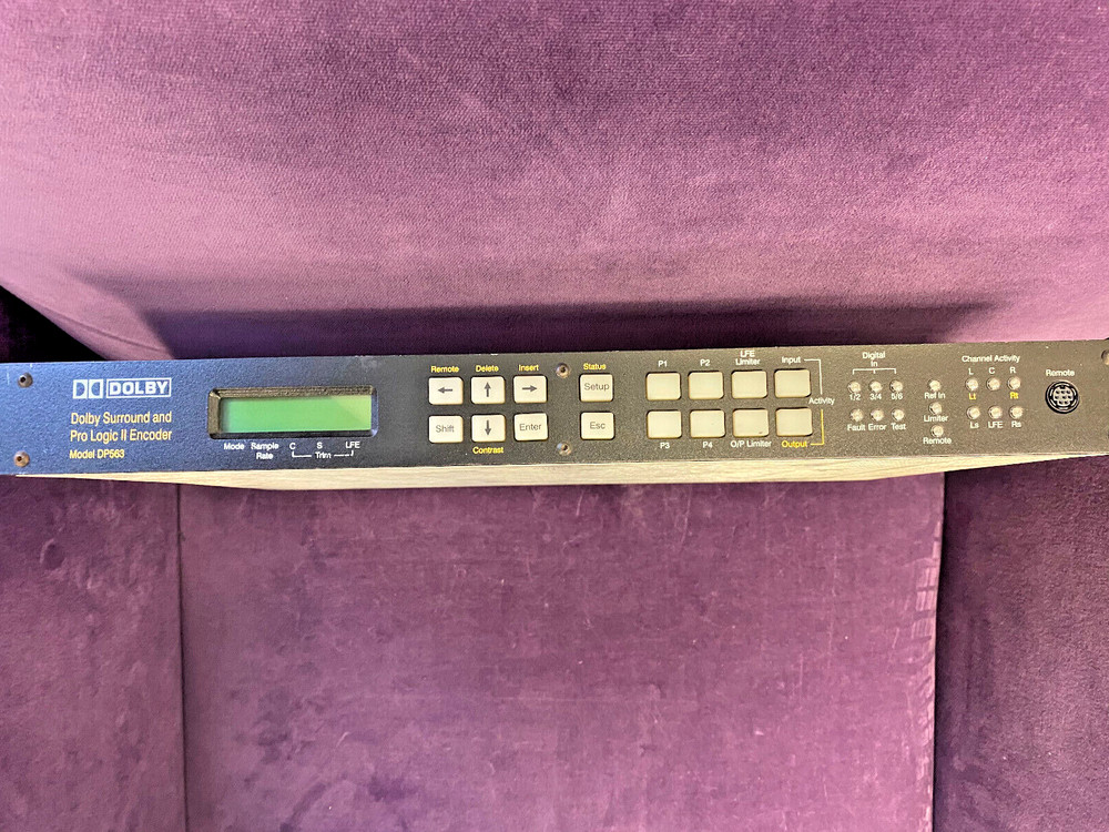 Dolby Digital DP563 Surround and Pro Logic II Encoder Professional Audio