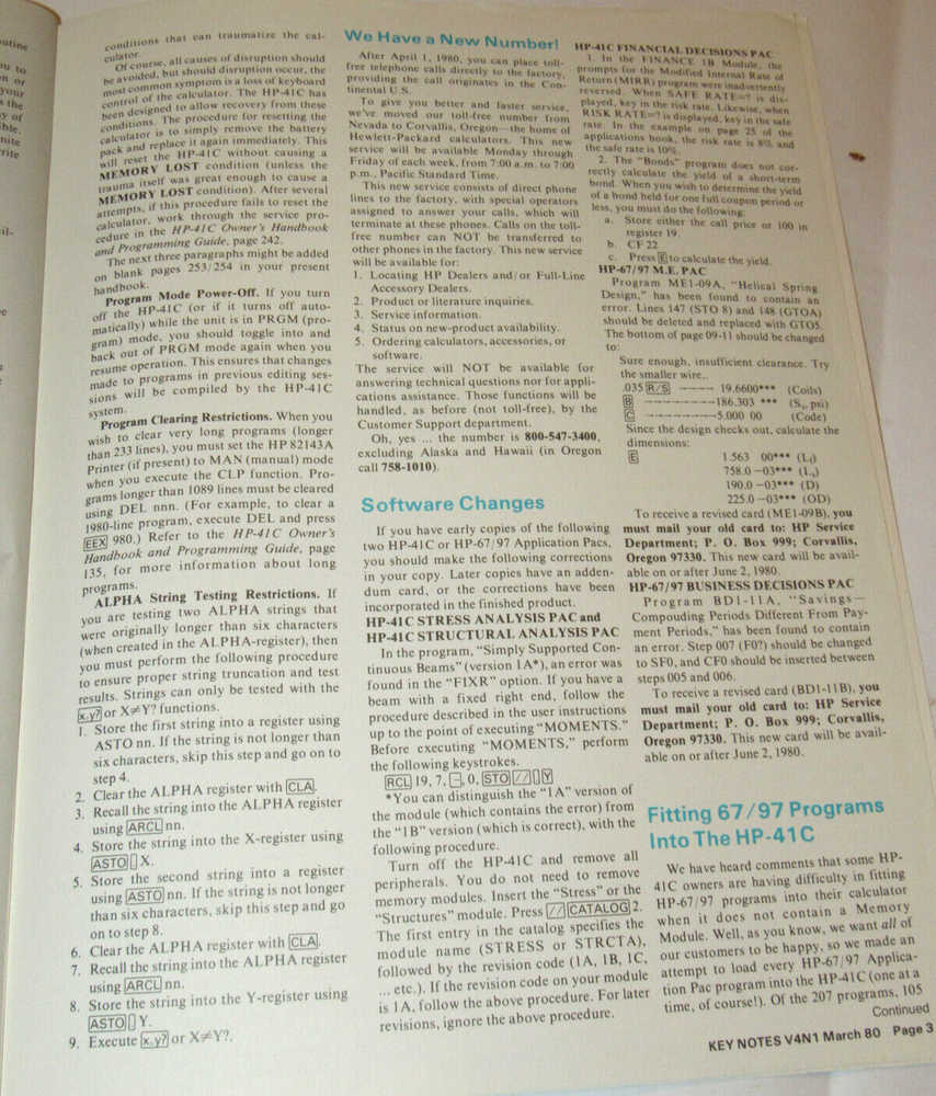 VTG 1980 HEWLETT-PACKARD MAGAZINE! INTRODUCING HP-85 DESKTOP PERSONAL COMPUTER!