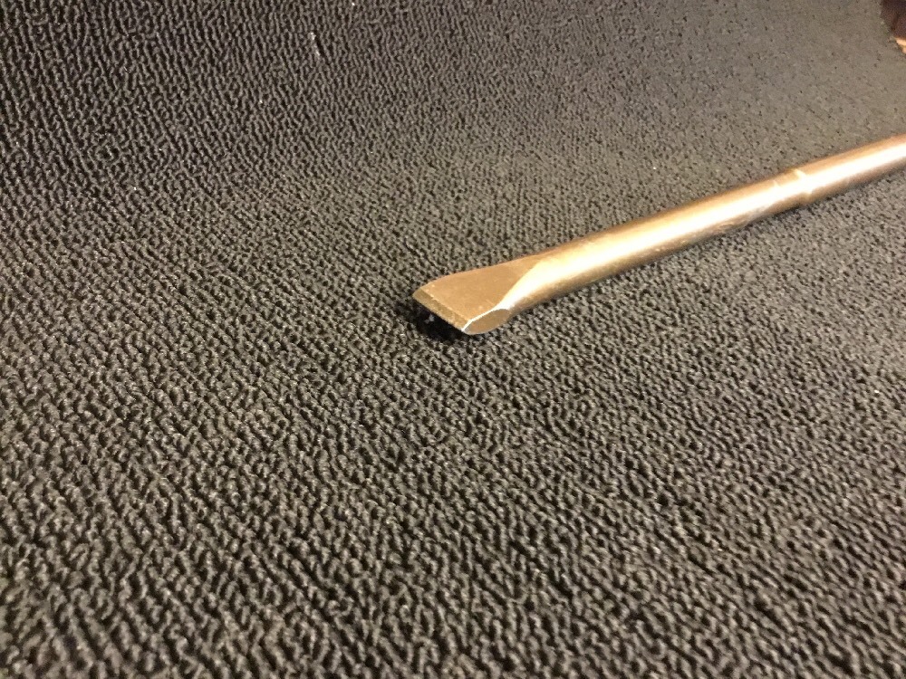HILTI CHISEL WIDE FLAT SDS MAX 7/8" X 19" PREOWNED, FREE HAT, FAST SHIP